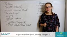 Lekcja 97- NajwaÅ¼niejsze napisy na ulicy cz. 3