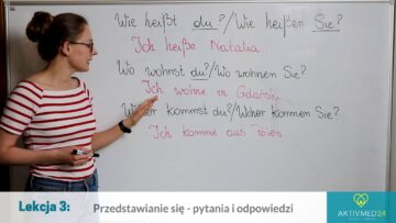 Niemiecki dla Opiekunek Seniorów: Lekcja 3 – Przedstawianie się – pytania i odpowiedzi